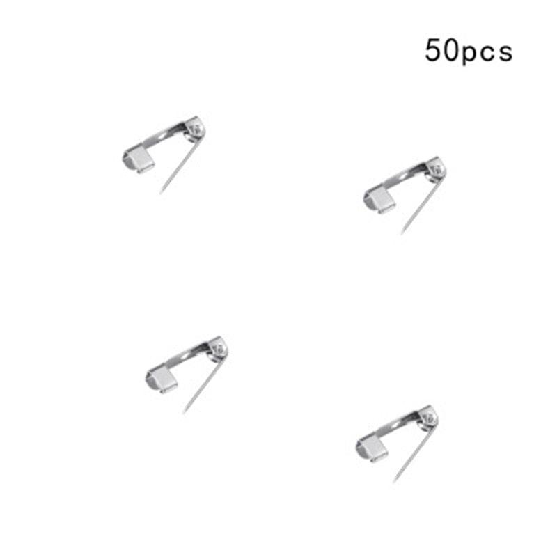 50 Pcs/Lot 15 20 25 30 35 mm 40mm Brooch Clip Base Pin Safety Pin Brooch Set Blank Base For Jewelry Making Supplies Bar Pins Brooch Pin Backs Safety Clasp Gold and Silver Safety Pins Stevvex