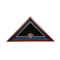 Medallion Flag Display Case, Memorial Flag Display case - Firefighter Medallion. The Military Gift Store