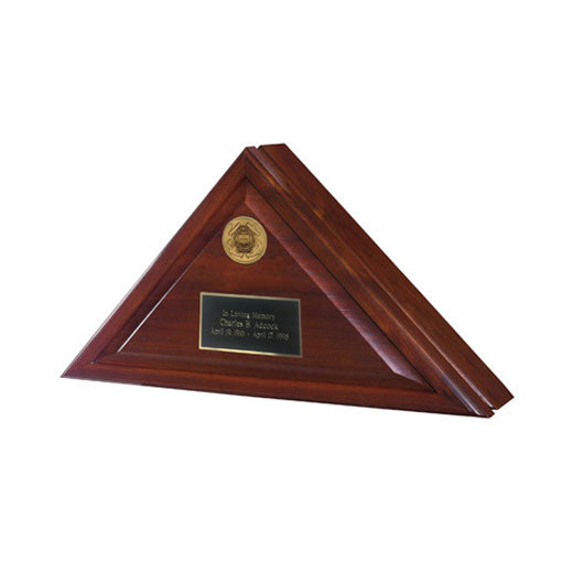 Heritage Flag Case - Coast Guard Service. The Military Gift Store