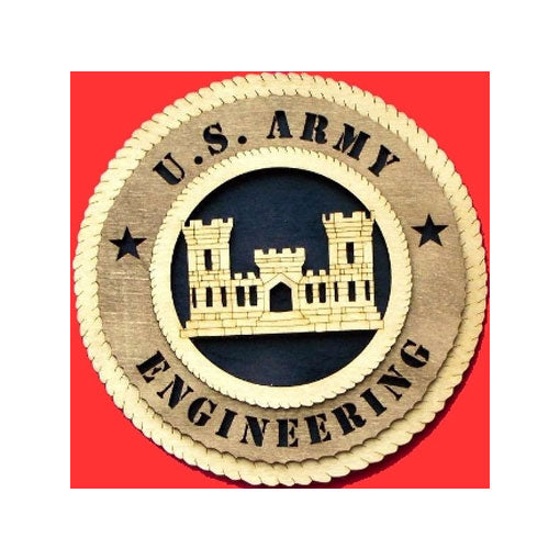 Engineering Wall Tributes - 12". The Military Gift Store
