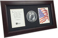 Flag Connections US Flag Store POW/MIA Medallion 8-Inch by 16-Inch Vertical Frame The Military Gift Store