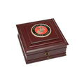 U.S. Marine Corps Medallion Desktop Box The Military Gift Store
