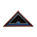 Medallion Flag Display Case, Memorial Flag Display case - EMS Medallion. The Military Gift Store