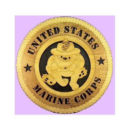 Marine Corps Wall Tributes - 9". The Military Gift Store