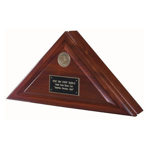 Heritage Flag Case - Marine Corps Service. The Military Gift Store