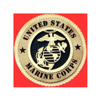 Marine Wall Tributes - 9". The Military Gift Store