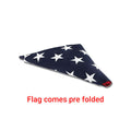 Pre Folded American flag – Great for flag display cases, flag frames, and flag display - 5 ft x 9.5 ft Cotton Flag. The Military Gift Store