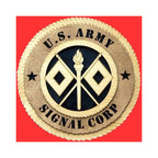 Signal Corps Wall Tributes - 12". The Military Gift Store