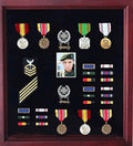 Photo Medal Display Case, Military Medal Frame, Photo - 5ft x 9 1/2ft military flag The Military Gift Store