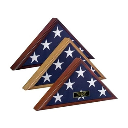 4 x 6 flag Display Case, 4ft x 6ft flag display case - Walnut Material. The Military Gift Store