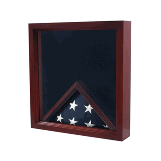 Air Force Flag, Medal Display Case, Flag Shadow Box - Black Material. The Military Gift Store