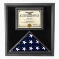 Flag Connections Retirement Flag Display Case - Military Retirement Gift The Military Gift Store