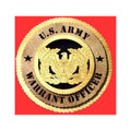 Warrant Officer Wall Tributes - 12". The Military Gift Store