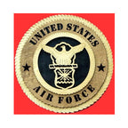 Air Force wall tribute, Laser Wall Tributes - 9". The Military Gift Store