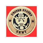 Army Wall Tribute, Army Hand Made Gift - 12". The Military Gift Store