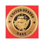 Navy wall tribute, Laser Wall Tributes - 9". The Military Gift Store