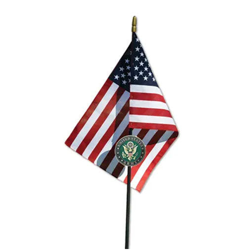 Flags Connections - Army Veteran Grave Marker | Heroes Series. The Military Gift Store