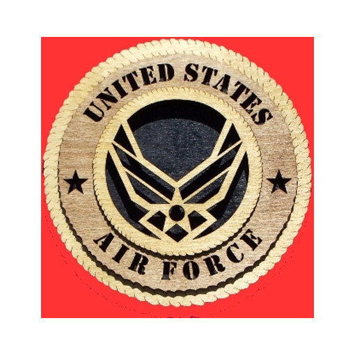 Air force Wall Tributes, USAF Wall Tributes - 9 inch. The Military Gift Store