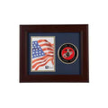 U.S. Marine Corps Medallion 4-Inch by 6-Inch Portrait Picture Frame The Military Gift Store