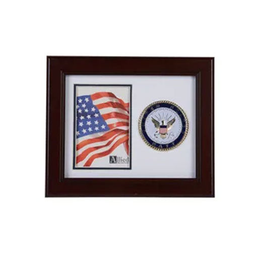 U.S. Navy Medallion 4-Inch by 6-Inch Portrait Picture Frame The Military Gift Store