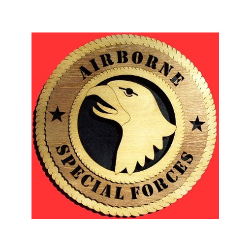 Airborne Wall Tributes - 9 inch. The Military Gift Store