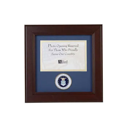 U.S. Air Force Medallion 4-Inch by 6-Inch Landscape Picture Frame The Military Gift Store