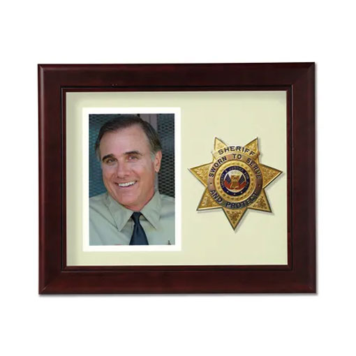 8X10 MAH VRT Sheriff Frame The Military Gift Store