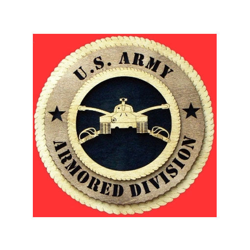 Armor Wall Tributes, US Armor Wall Tributes - 9" The Military Gift Store