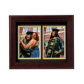 Decorative 4-Inch by 6-Inch Double Picture Frame The Military Gift Store