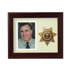 8X10 MAH HRZ Sheriff Frame The Military Gift Store