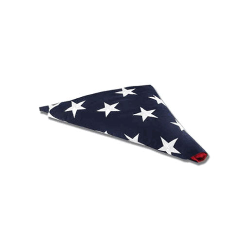 American Flag For Flag Display Case - folded 3ft x 5ft America Flag. The Military Gift Store