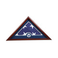 US Flag Display Case with Aim High Air Force Medallion, 5' x 9'6" US Flag The Military Gift Store