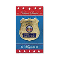 Flags Connections - Heroes Series Police Medallion Large Magnet - 3.75 Inches. The Military Gift Store