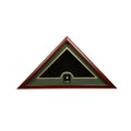 Medallion Flag Display Case, Memorial Flag Display case with Go Army - Medallion. The Military Gift Store
