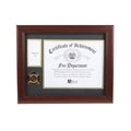 Firefighter Medallion 8-Inch by 10-Inch Certificate and Medal Frame The Military Gift Store