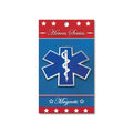 Flags Connections - Heroes Series EMS Medallion Large Magnet - 3.75 Inches. The Military Gift Store
