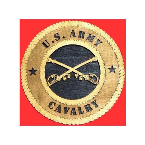 Cavalry Wall Tributes, Army Cavalry Wall Tributes - 12". The Military Gift Store