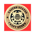 Coast Guard Wall Tributes, Coast Guard Gifts - 9". The Military Gift Store