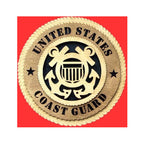 Coast Guard Wall Tributes, Coast Guard Gifts - 12". The Military Gift Store