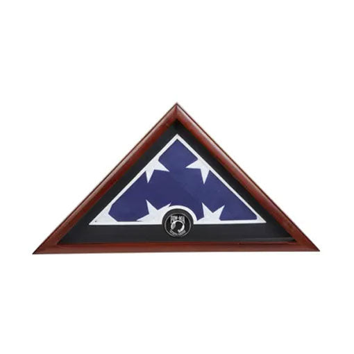 Medallion Flag Display Case, Memorial Flag Display case - POW/MIA Medallion. The Military Gift Store