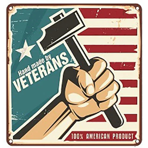 Veteran Flag Case and Pedestal With Medallion The Military Gift Store