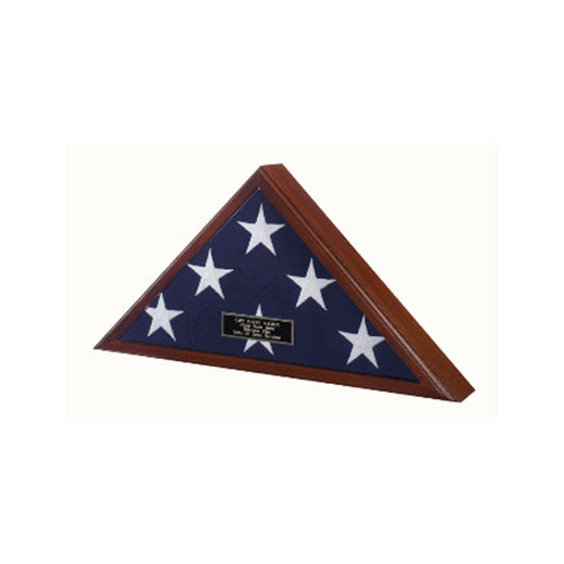 Best Seller Flag Display Case American Made, Large flag case - Fit 3' x 5' Flag. The Military Gift Store