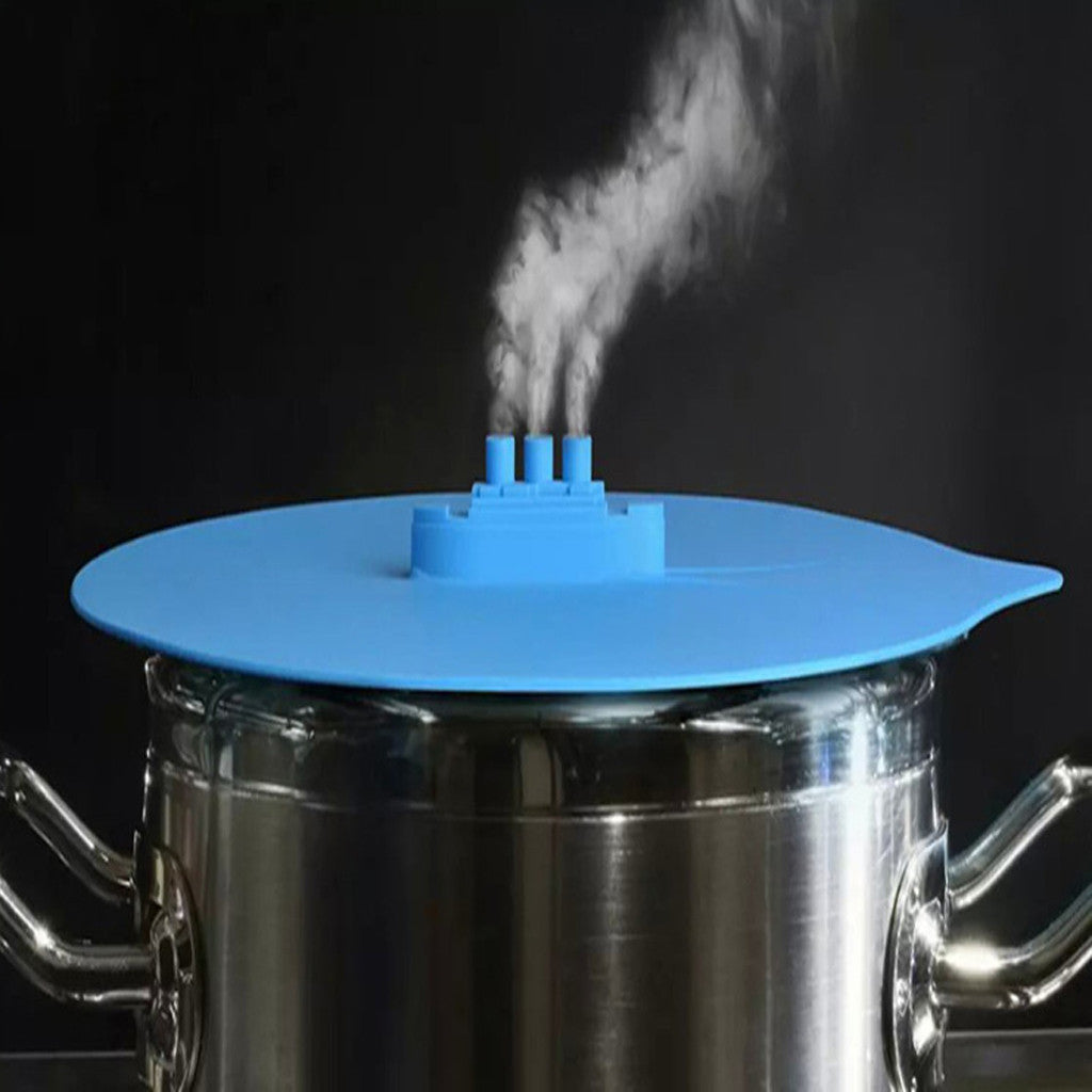 Steam Cover For Anti-skid And Shatter-proof Steamship Kitchen Gadgets Pi-Mart