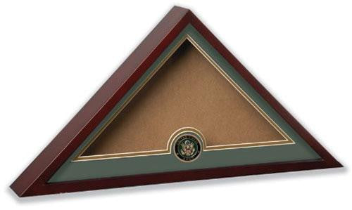 Flag Connections US Army Internment American Burial Flag Display Case with Official Army Medallion The Military Gift Store