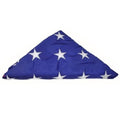 Folded American Flag, Pre Folded American Flag - Fit 3' x 5' flag or Fit 5' x 9.5' Casket Flag. The Military Gift Store