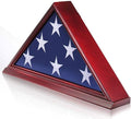 Solid Wood and Not Veneer - Removable Back Plate - Flag Shadow Box The Military Gift Store