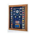 Military shadow box, American made military shadow boxes - Walnut. The Military Gift Store