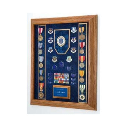 Military shadow box, American made military shadow boxes - Walnut. The Military Gift Store