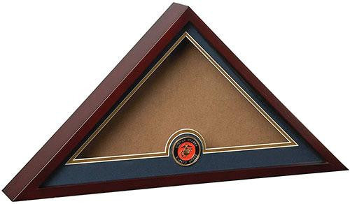Flag Connections US Marine Corps Internment American Burial Flag Display Case The Military Gift Store