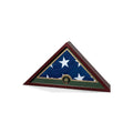 Flag Frame - Army, Army Flag Display Case, Mahogany Hardwood The Military Gift Store